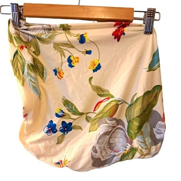 Set of 4 Chair Elastic Fitted Seat Covers for a kitchen table - NEW Floral - Picture 2 of 9